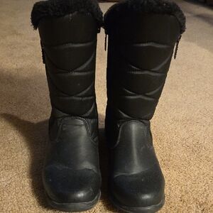 Totes Black Winter Boots for Women